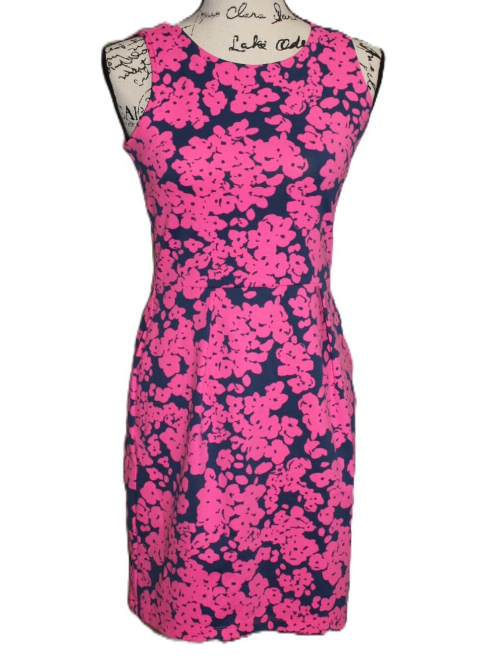 Mahi Gold -  Blue and Pink Ryder Dress, Size XS